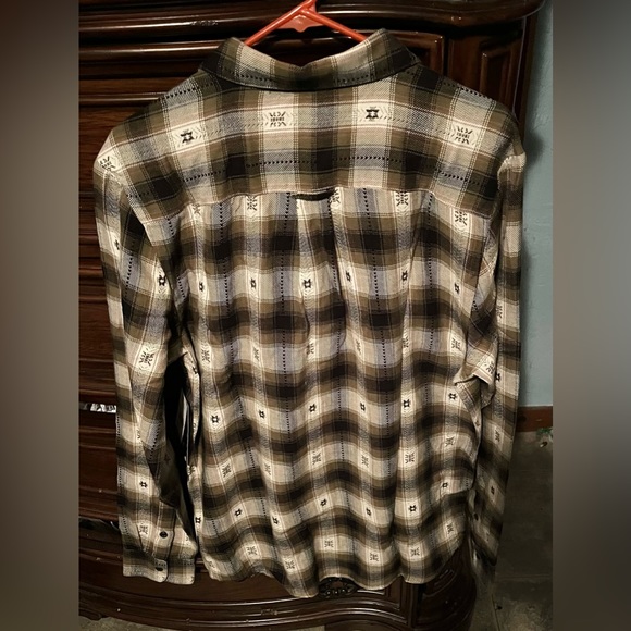Mens brand new volcom stone long sleeve multi color button down casual shirt! - Picture 3 of 3